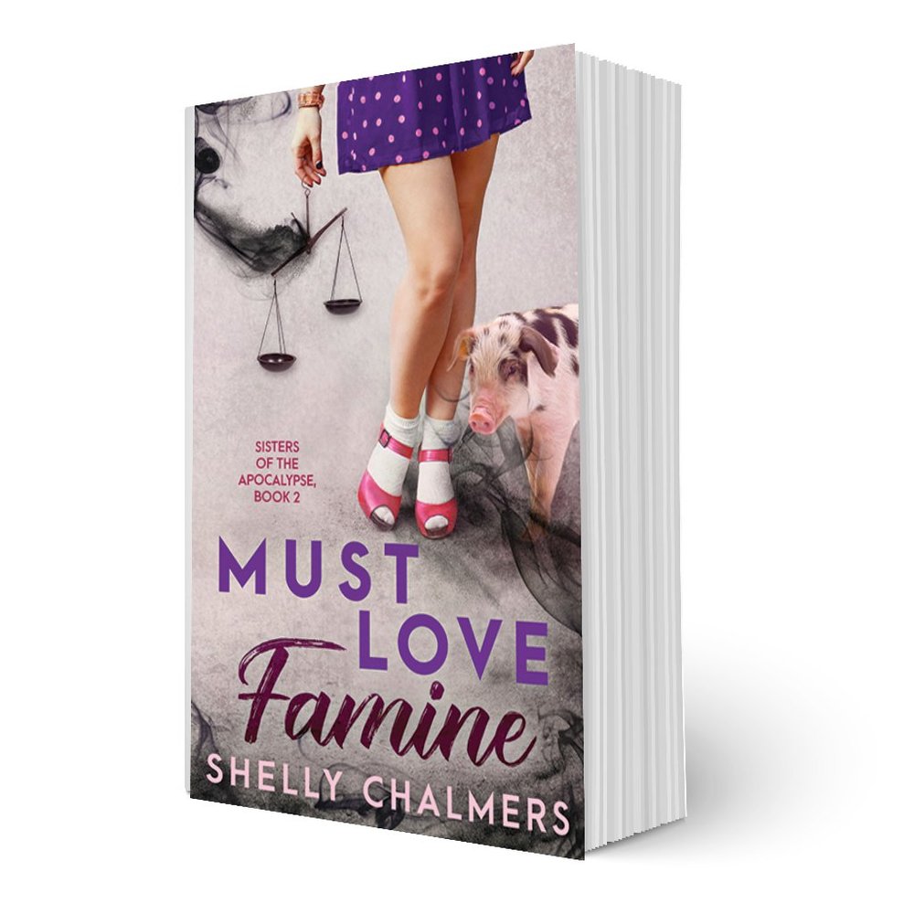 Paranormal Romance Book: "Must Love Famine" by Shelly Chalmers, Author copies